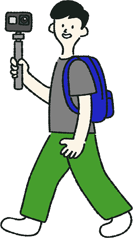 旅行者キャラクター